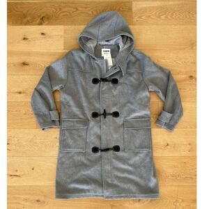 About You x Kevin Trapp - Noel Hooded Coat in Gray